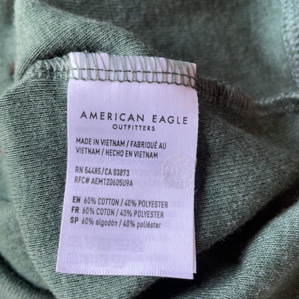 American Eagle Tie Up Crop Top - Picture 6 of 11